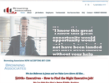 Tablet Screenshot of executivejobsearch.net